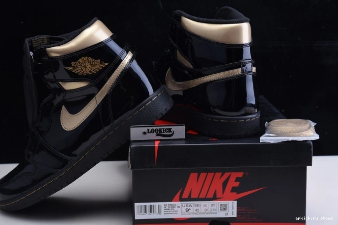 Cheap BLACK 1 AIR (2020) GOLD 555088-032 JORDAN HIGH RETRO METALLIC 0810